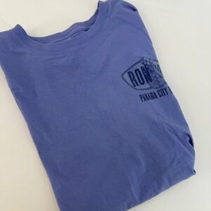 Ron Jon Surf Shop T Shirt Panama City Beach Graphic Tee Purple Size Small